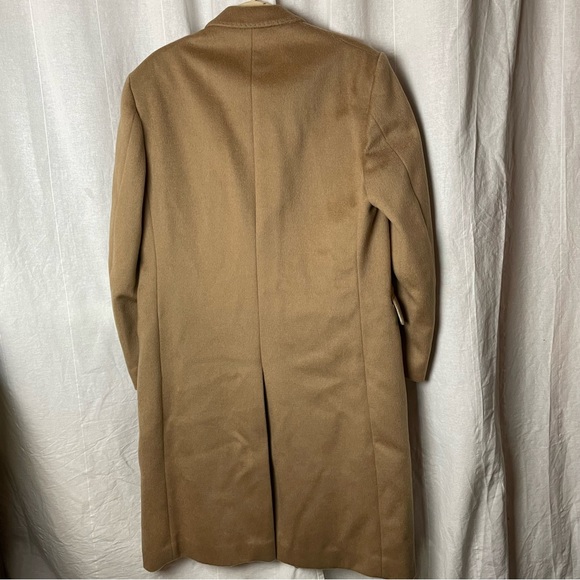 Adam Spencer Wool and Cashmere Overcoat - Picture 2 of 8